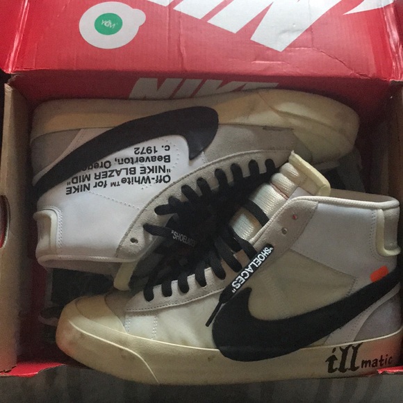 nike blaze off white